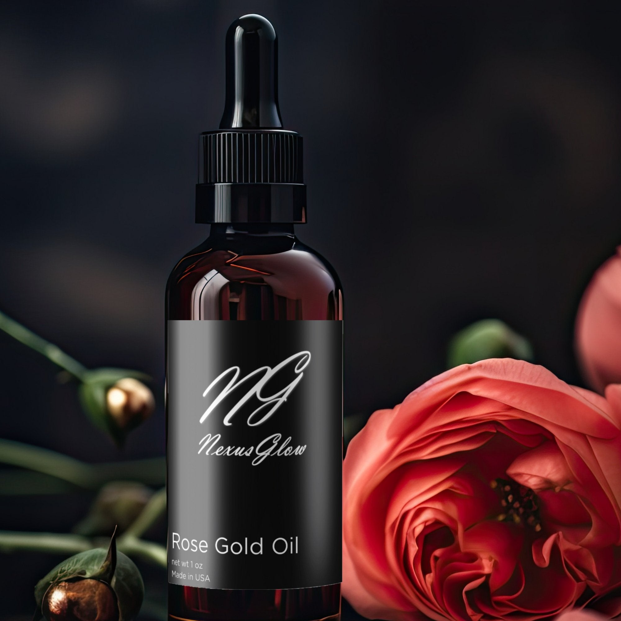 Anti - Aging Rose Gold Oil - NexusGlow